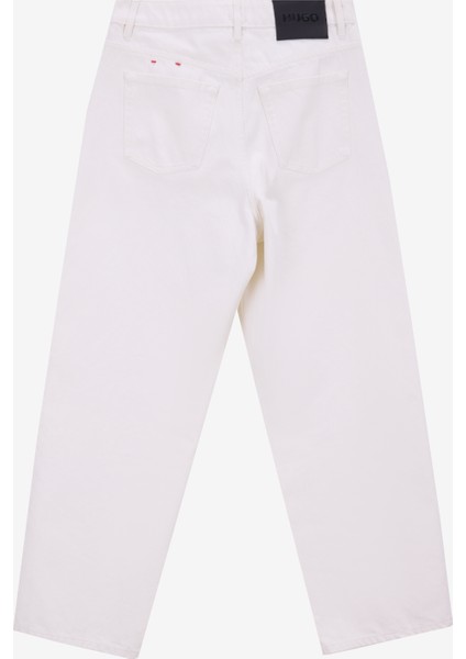 Yüksek Bel Normal Paça Modern Fit Ekru Kadın Denim Pantolon 50535134 indirimleri