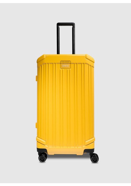 Piquadro Sarı Çekçekli Sert Valiz BV6699POP/G Trunk