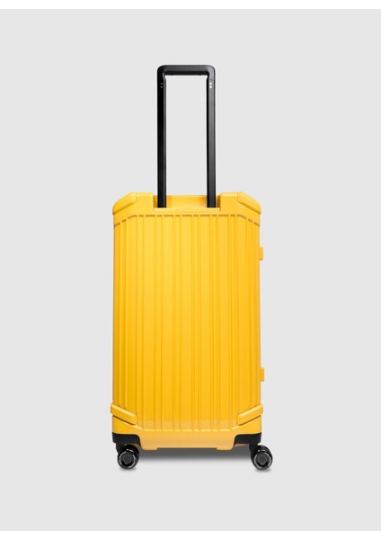 Piquadro Sarı Çekçekli Sert Valiz BV6699POP/G Trunk