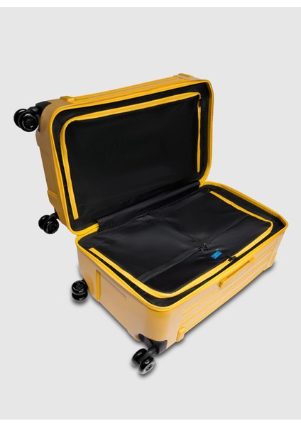 Piquadro Sarı Çekçekli Sert Valiz BV6699POP/G Trunk
