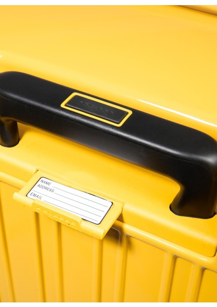 Piquadro Sarı Çekçekli Sert Valiz BV6699POP/G Trunk
