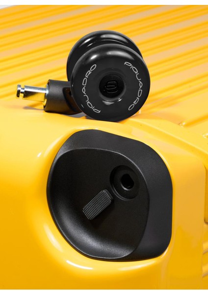 Piquadro Sarı Çekçekli Sert Valiz BV6699POP/G Trunk