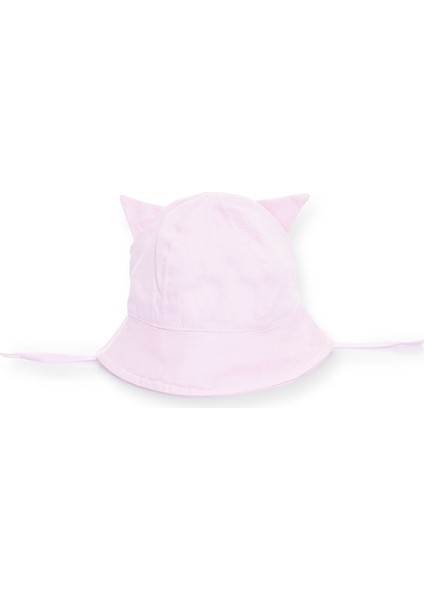 Kedi Model Bucket Kız Şapka Kız Bebek