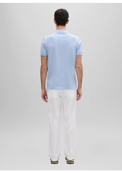 Açık Mavi Erkek Polo T-Shirt Q M040 3371 modelleri