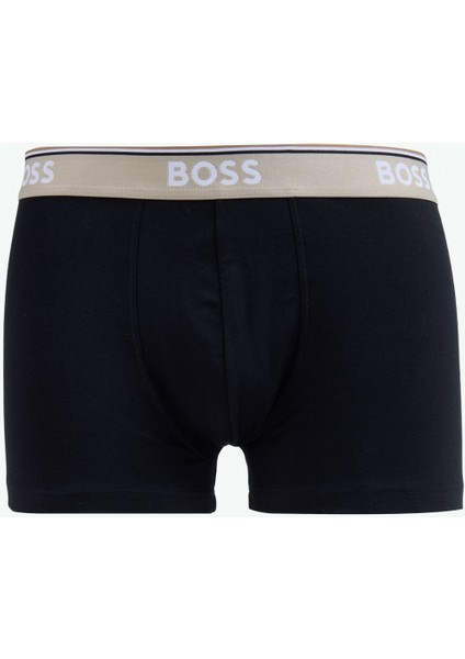 Siyah Erkek Boxer Trunk 3p Power