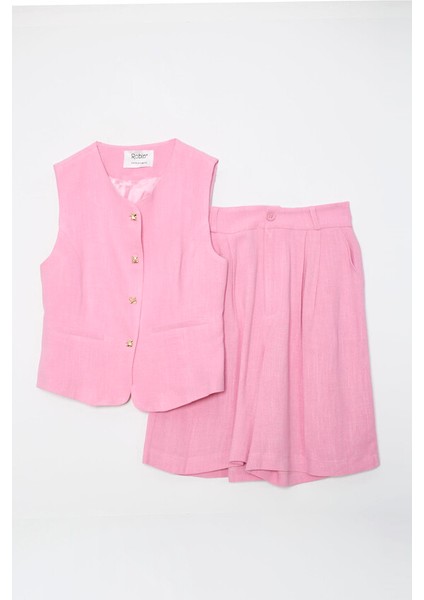 D80293 Robin Yelek Şort Takım