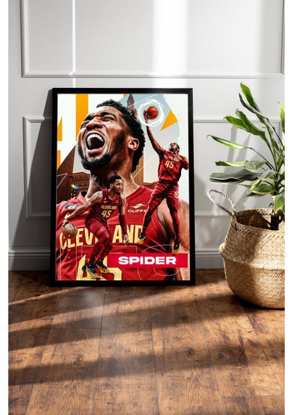 Donovan Mitchell Çerçeveli Tablo - Basketbol Nba Posteri Tablo fiyatları