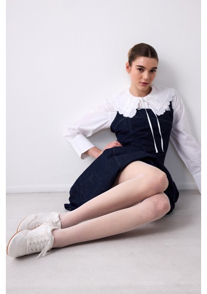 Beyaz File Külotlu Çorap fiyatları