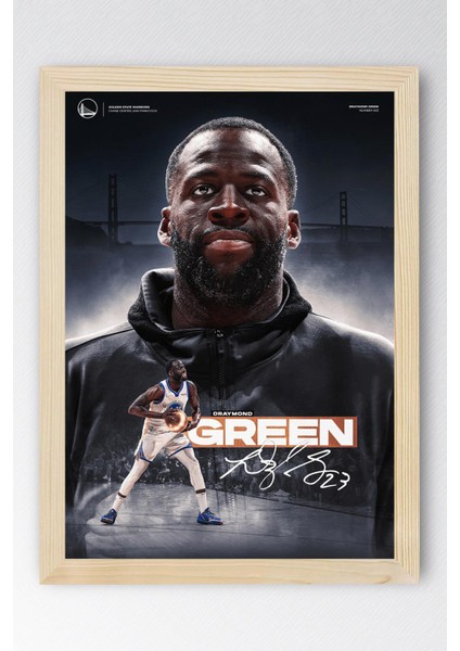 Draymond Green Çerçeveli Tablo - Basketbol Nba Posteri Tablo