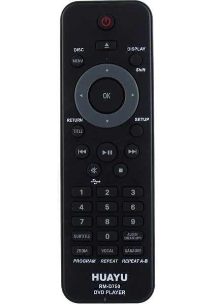 Kampanya Estevia Huayu Kl RM-D750 Uni̇versal DVD Kumandasi Ambalajli (4172) Yeni!!!