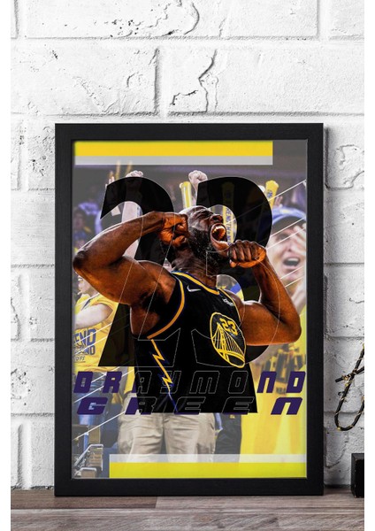 Draymond Green Çerçeveli Tablo - Basketbol Nba Posteri Tablo