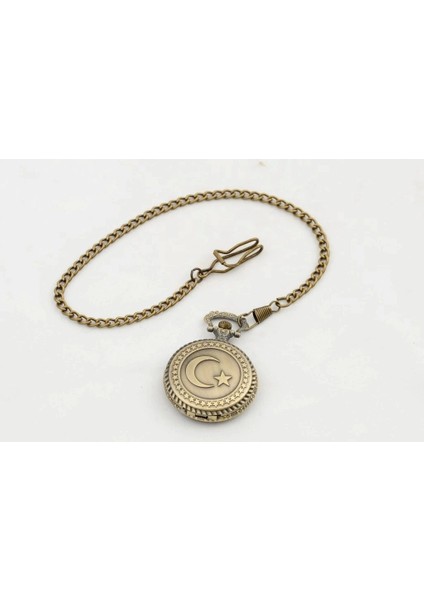 Türk Bayraklı Köstekli Saat ALK2605