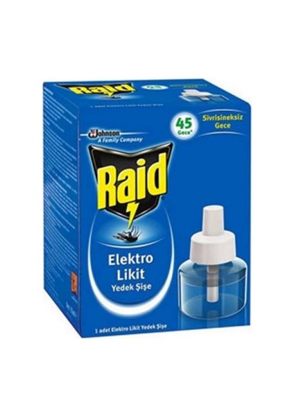 Rai̇d Elektro Li̇ki̇t Yedek 45 Gece 35ML (4172) Yeni!!!