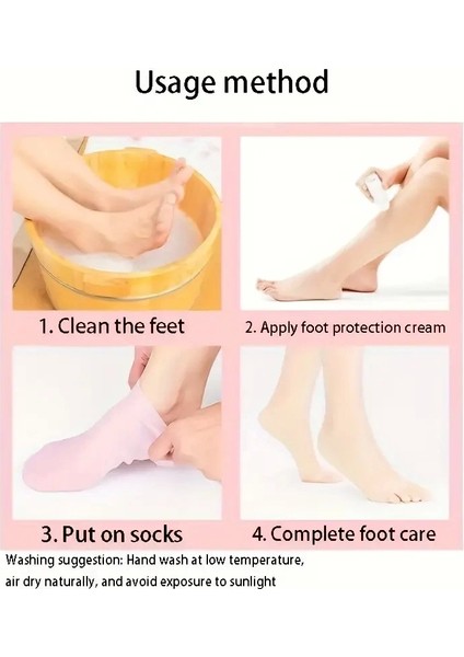 Silikon Jel Ayak Nemlendirici Çorap fiyatları