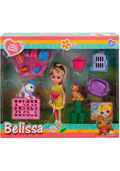 Belissa ve Sevimli Hayvanları Bakım Seti - 53803 (Lisinya)