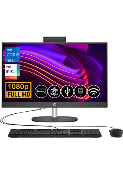 Proone 240 I7-1355U 64GB 256 GB M.2 SSD B6JC8ES ATL26 23.8" Freedos All In One Bilgisayar