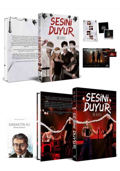Sesini Duyur 1 ve Sesini Duyur 2 M. Rise Ciltli Set 2 Kitap