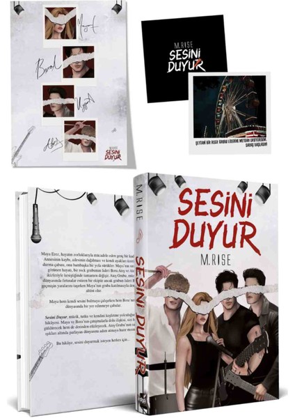 Sesini Duyur 1 ve Sesini Duyur 2 M. Rise Ciltli Set 2 Kitap