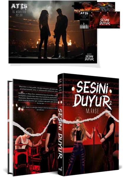 Sesini Duyur 1 ve Sesini Duyur 2 M. Rise Ciltli Set 2 Kitap