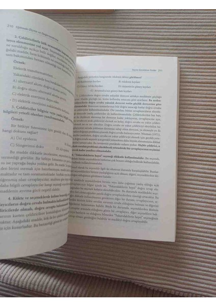 Eğitimde Ölçme ve Değerlendirme 2019 Basimi 407 Sayfa 2,el Kitap Cok Temiz Kondisyonda Sadece 1 Kac Sayfada Satir Altinda Cizikler Var Onun Dışında Sayfalar Eksiksiz Kondisyon Çok Iyi Durumdadır fırsatları