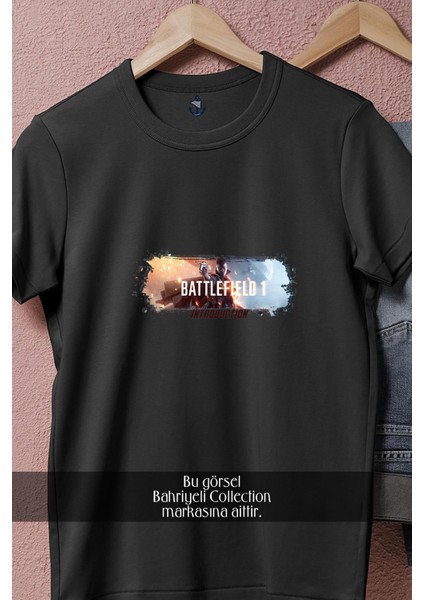 Oversize Battlefield1 Introduction Tasarımlı Unisex T-Shirt fiyatları