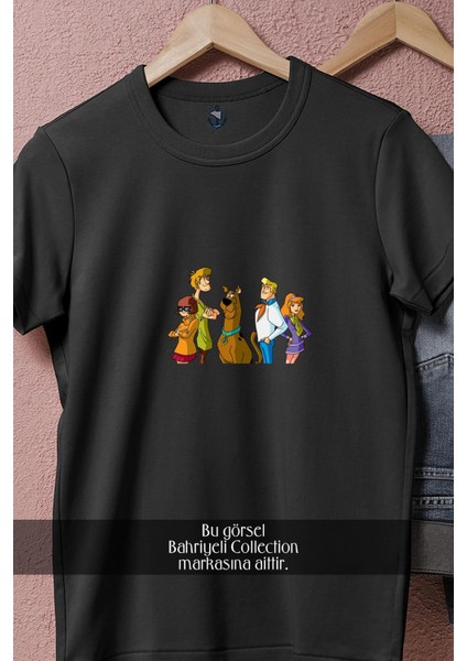 Oversize Scooby Doo Tam Takım Görsel Tasarımlı Unisex T-Shirt fiyatları
