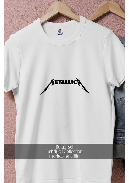 Oversize Metallica Tasarımlı Unisex T-Shirt fiyatları