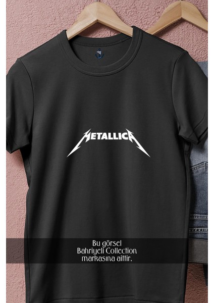 Oversize Metallica Tasarımlı Unisex T-Shirt fiyatları
