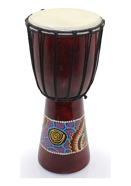 Batikli Ahşap Darbuka 30 cm 3dıarta-30