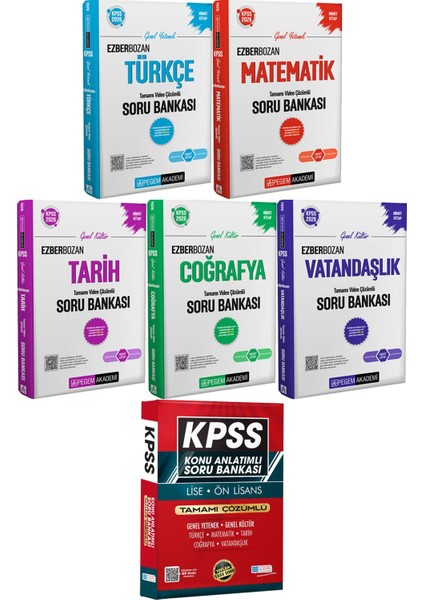 2026 Kpss Ezberbozan Türkçe Matematik Tarih Coğrafya Vatandaşlık Soru - Lise Önlisans Konu Ant. Soru