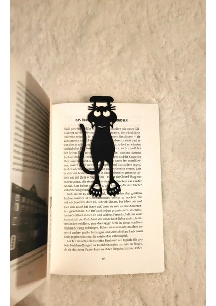 Kitap Ayracı Sevimli Kedicik