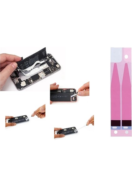 Jıafa JF-8163 7in1 Iphone 66S78 Batarya Yapışkanlı Kaliteli Tornavida SET-(5775 - MBN2168-5654