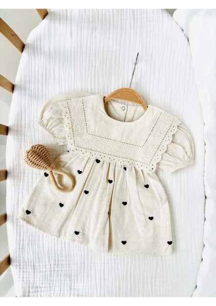 Kalpli Elbise - Siyah