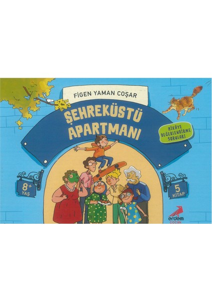 2. Sınıf Tatıl Setı - 2. Sınıftan 3. Sınıfa Geçenler İçin Meraklı Zihinler Tatil Kitabı – Şehreküstü Apartmanı 5 Kıtap Okuma Seti + Ahşap Tangram Hediyeli