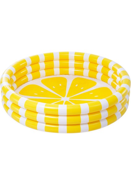 Limon Tasarım Şişme Çocuk Havuzu | Zesty Lemon 2+ Yaş 330 L Kapasiteli Oyun Havuzu