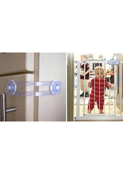 Bebek ve Çocuklar Için Dolap Çekmece Emniyet Güvenlik Kilidi (4767) - AGT4679-8595