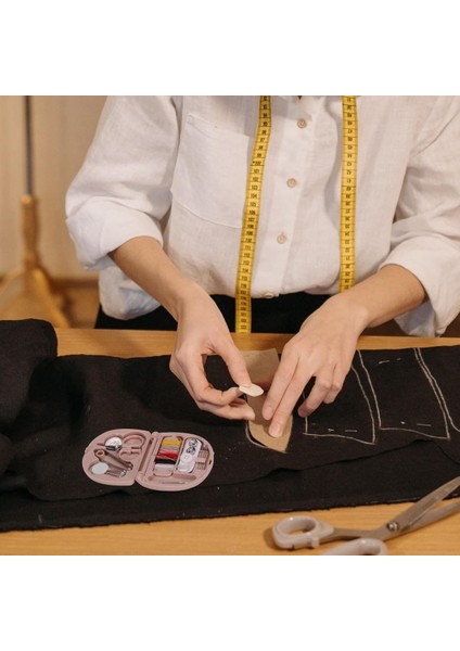 Çok Fonksiyonlu Mini Çanta Boy Seyahat Tipi Dikiş Seti (4767) - AGT9227-1927