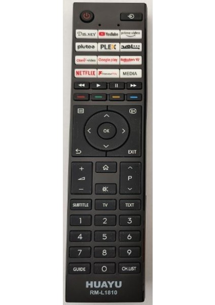 Huayu RM-L1810 Toshıba Unıversal LCD LED Tv Kumanda (4767) - AGT5287-2115