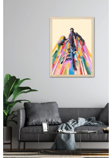 Giannis Antetokounmpo Çerçeveli Tablo - Basketbol Nba Posteri Tablo fiyatları