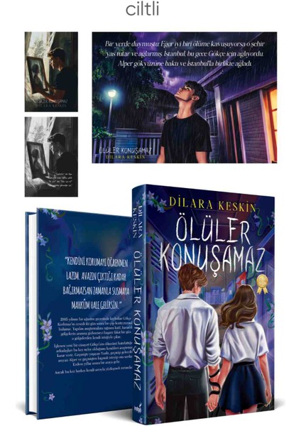 Kayıp Yansıma ve Ölüler Konuşamaz Dilara Keskin 2 Kitap Ciltli Set