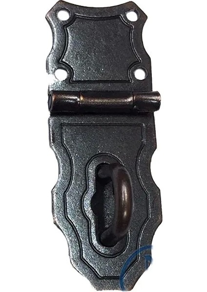 Klasik Küçük Sandık Askısı - 20X55MM, Oksit, 100 Adet