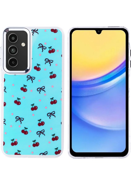 Samsung Galaxy A15 Desenli Şık Tasarım Orijinal Baskılı Kılıf Voyohadra