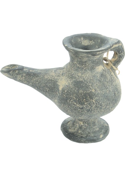 Kulplu Büyük Donyağı Brülörü(Large Tallow Candle Holder)