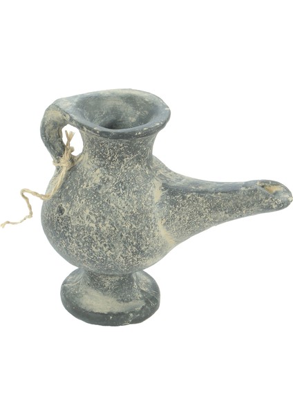Kulplu Büyük Donyağı Brülörü(Large Tallow Candle Holder)