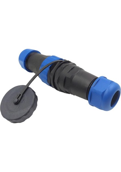 SD28 Su Geçirmez 28 mm 2 Pin Erkek-Dişi Düz Kablo Konnektör (4767) - MBN8494-7098