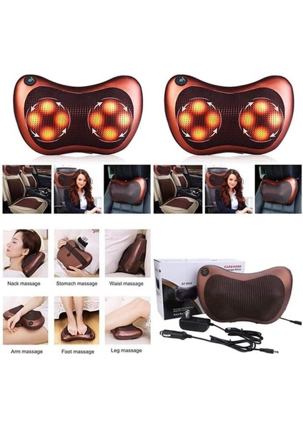 Car Home Ovmalı Masaj Yastığı Araç Boyun Masaj Aleti (4767) - MBN9530-5268 modelleri