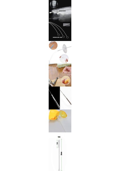 Turk 2 Adet Pipet Emzik Çaydanlık Temizleyici Fırça - MBN3744-8566