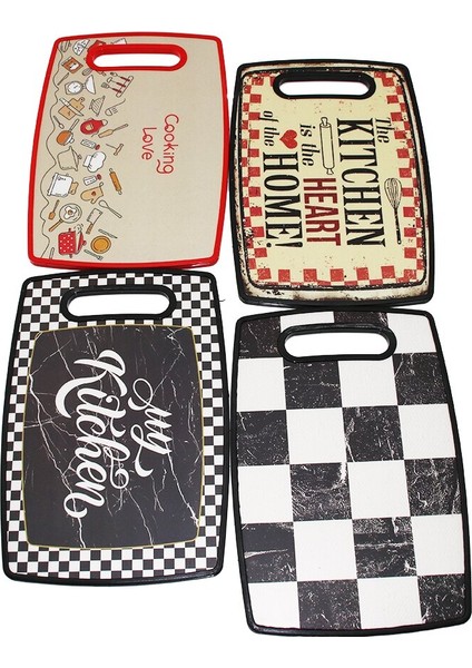 Plastik Kesim Panosu 23X33.5CM Renkli Yazılı - Desenli Kalınlık 10MM El Geçmel - MBN8300-2039