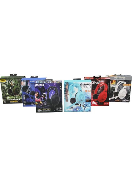 Oyuncu Kulaklık Yandan Mikrofon 180° 1.5mt Ipli Kablo- 3D Sound PL-3016 (4767) - MBN7603-3155