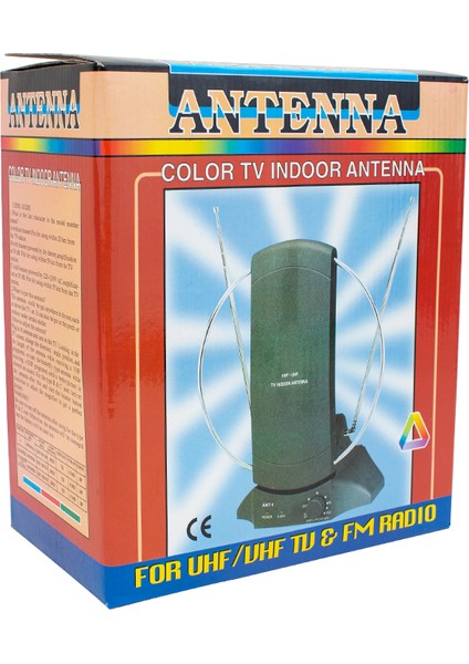 Uhf-Vhf Renkli Elektrikli Tv Fm Üstü Anten (4767) - MBN2937-9039